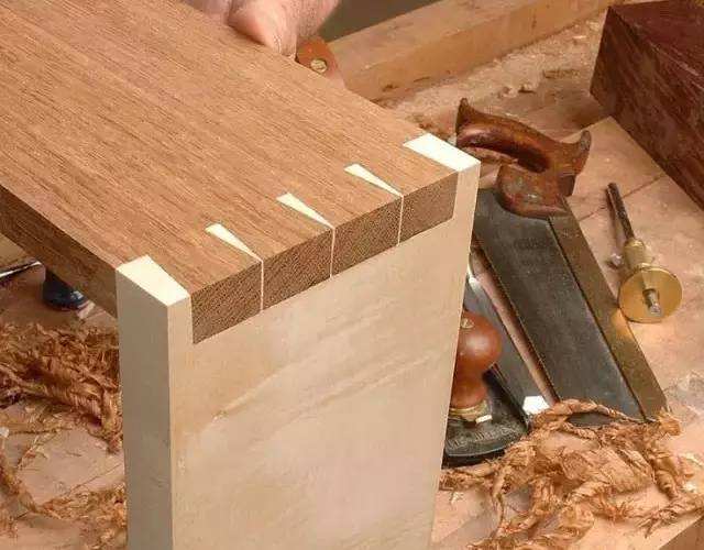 木工燕尾槽加工方法
